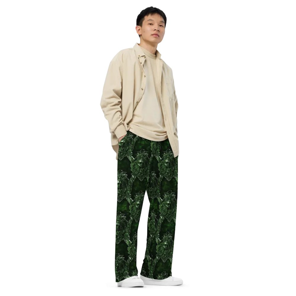 Greenman Pattern Wideleg Pants product image (3)