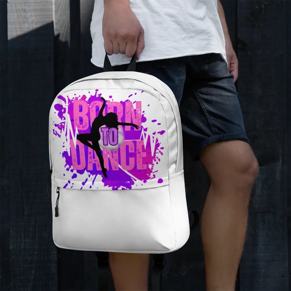 Born to Dance Her Silhouette Full Print Backpack product image (4)