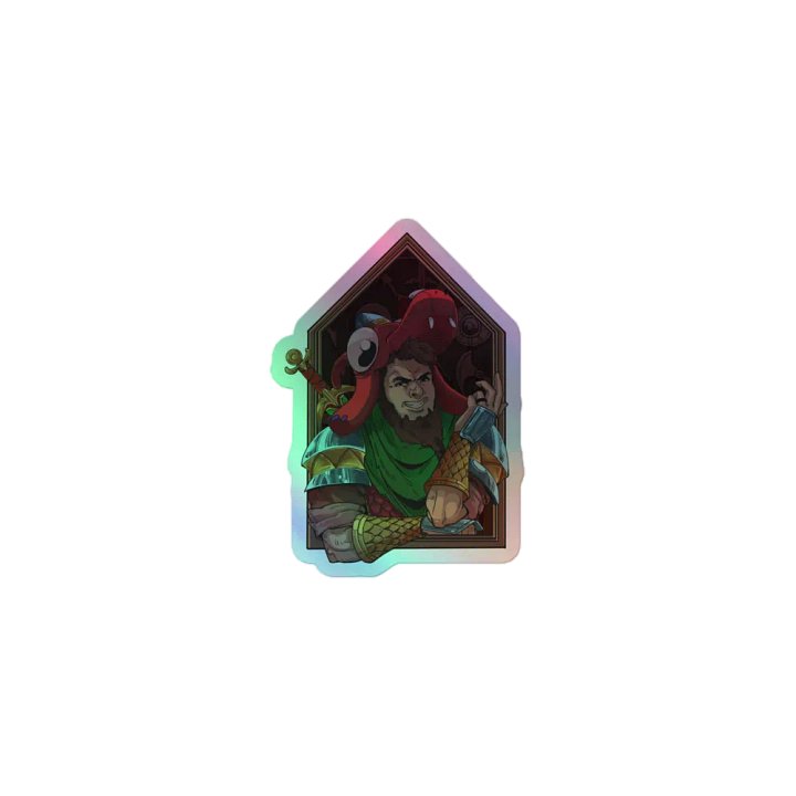 ANTONallcaps Holographic Sticker product image (1)