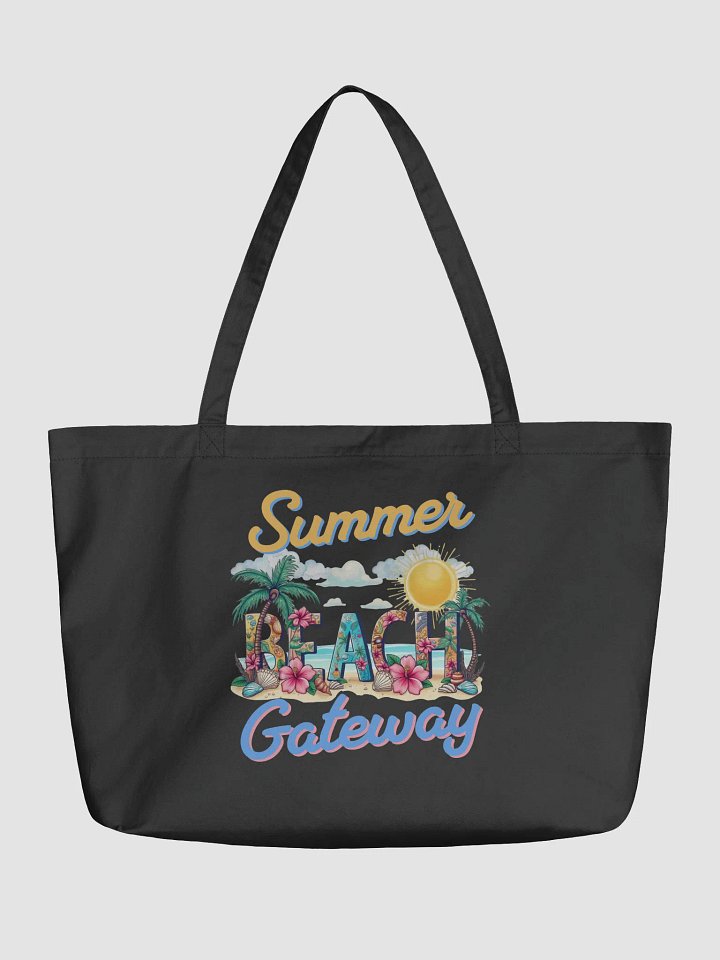 Summer Gateway Beach Tropical Bliss Organic Tote Bag product image (2)