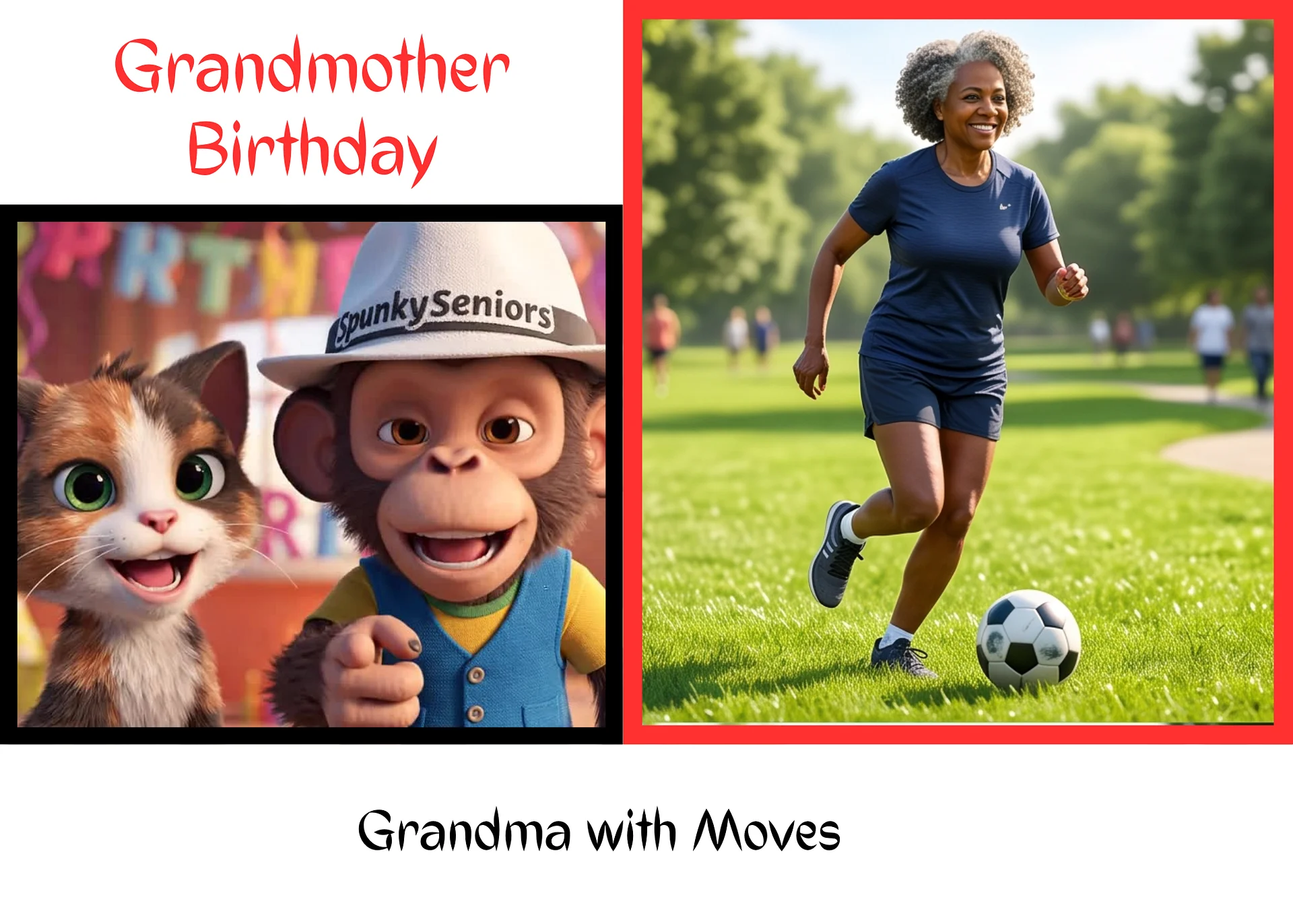 Grandma with Moves: Grandmother Birthday product image (1)