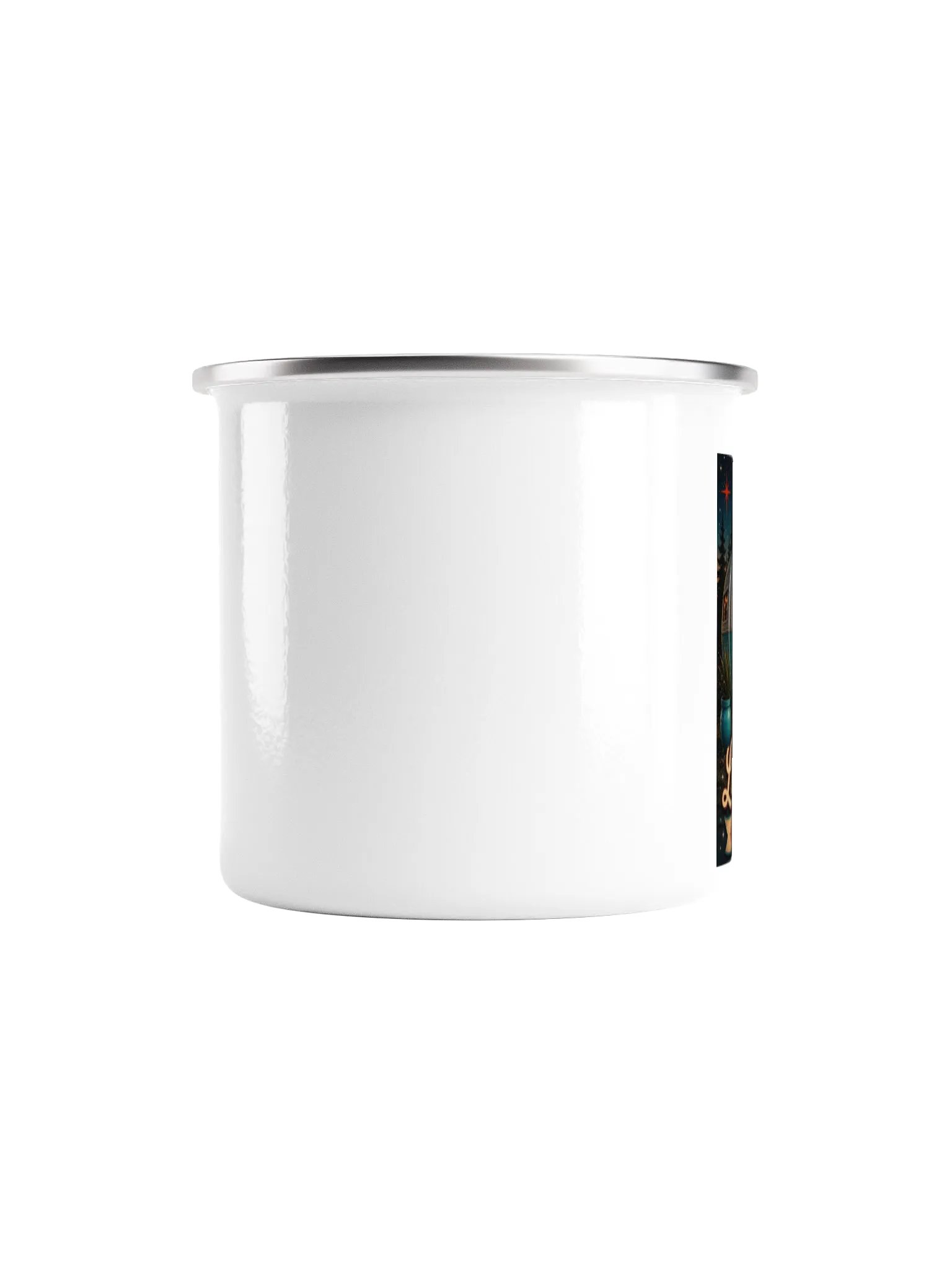 Life Unscripted. Adventure Optional. Enamel Camp Mug product image (2)