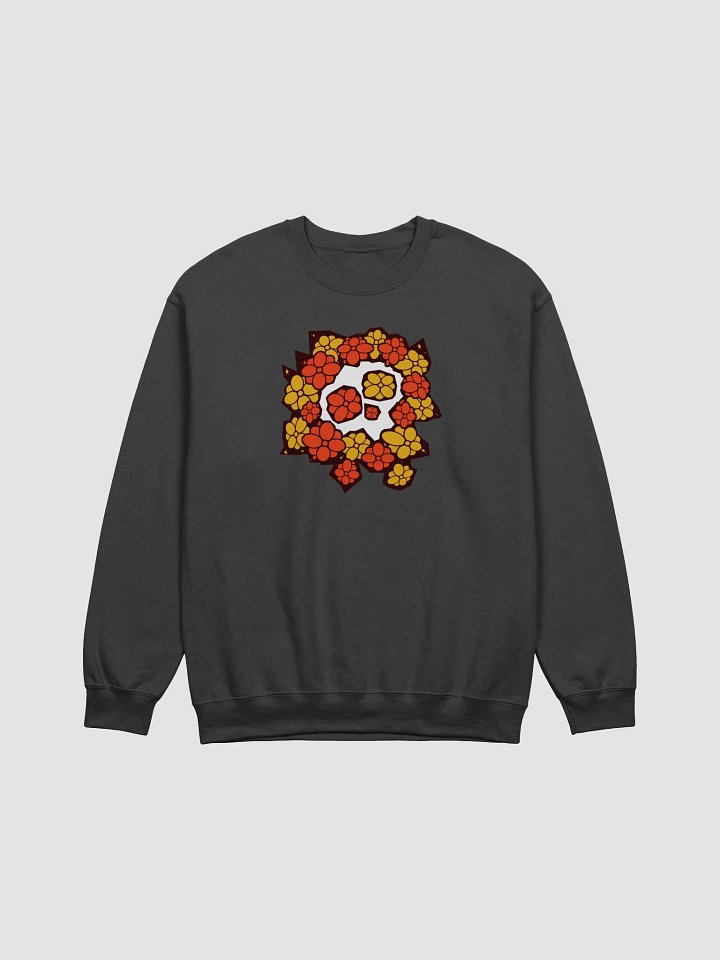Orange & Red Sugar Skull Sweater product image (1)