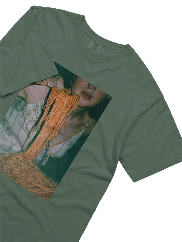 spaghetti days 004 | Unisex Cotton T-Shirt product image (2)