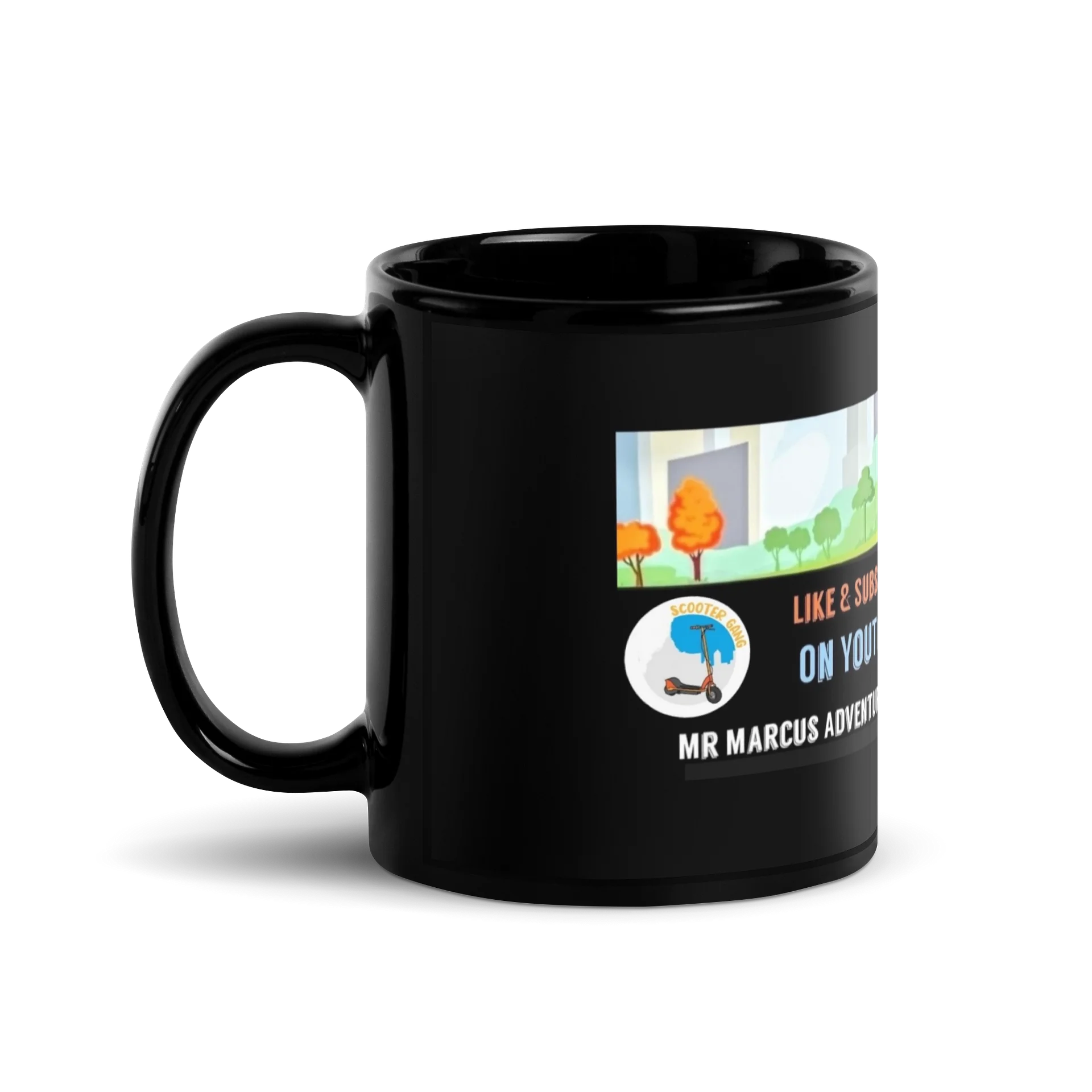 Mr Marcus Scooter Gang YouTube Mug product image (1)