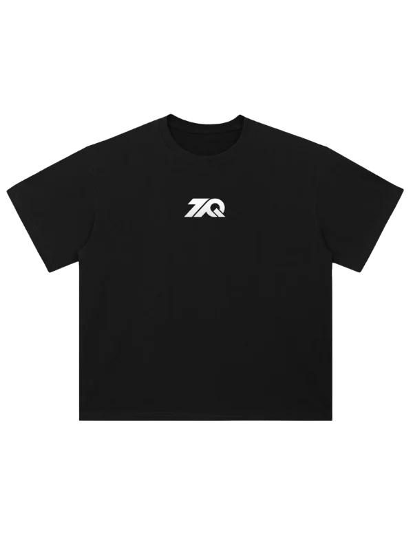 Unisex Cursive Heavyweight Drop Shoulder Cotton T-Shirt product image (1)