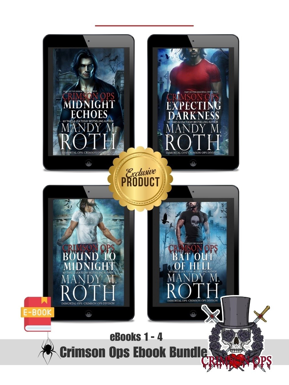 Crimson Ops Ebook Bundle (1-4) product image (1)