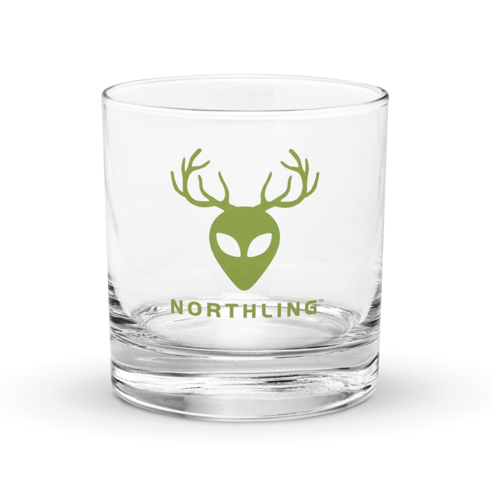 Northling™ Logo Rocks Glass product image (1)