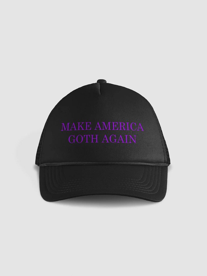 Make America Goth Again Trucker Cap - Purple product image (1)