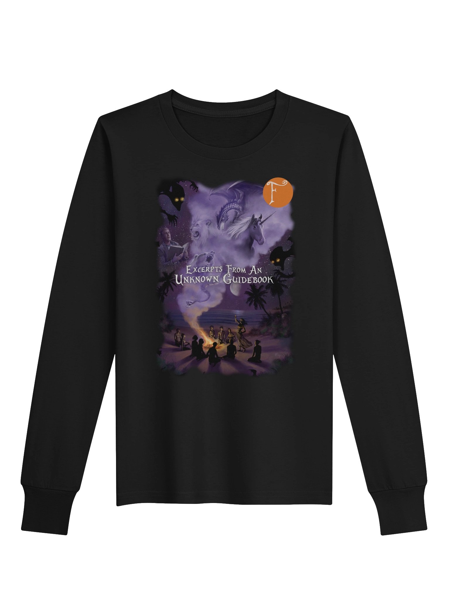 Excerpts From An Unknown Guidebook Series - Bella+Canvas Youth Long Sleeve T-Shirt product image (1)