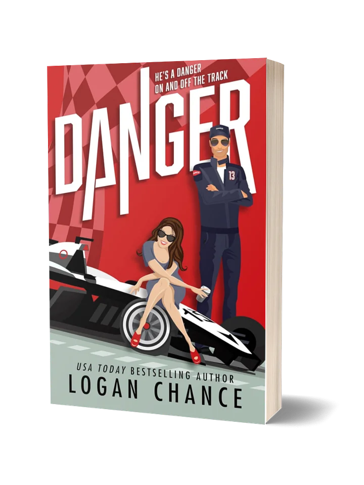 Danger (Signed Paperback with somewhat sprayed edges, factory mistake sale) product image (1)