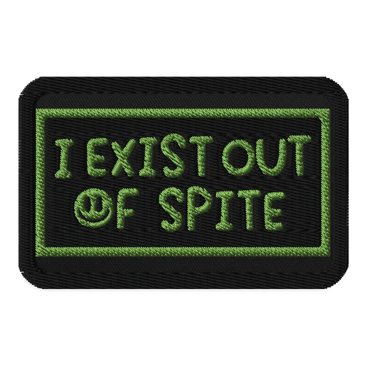 I Exist Out Of Spite Heat & Press Patch product image (1)