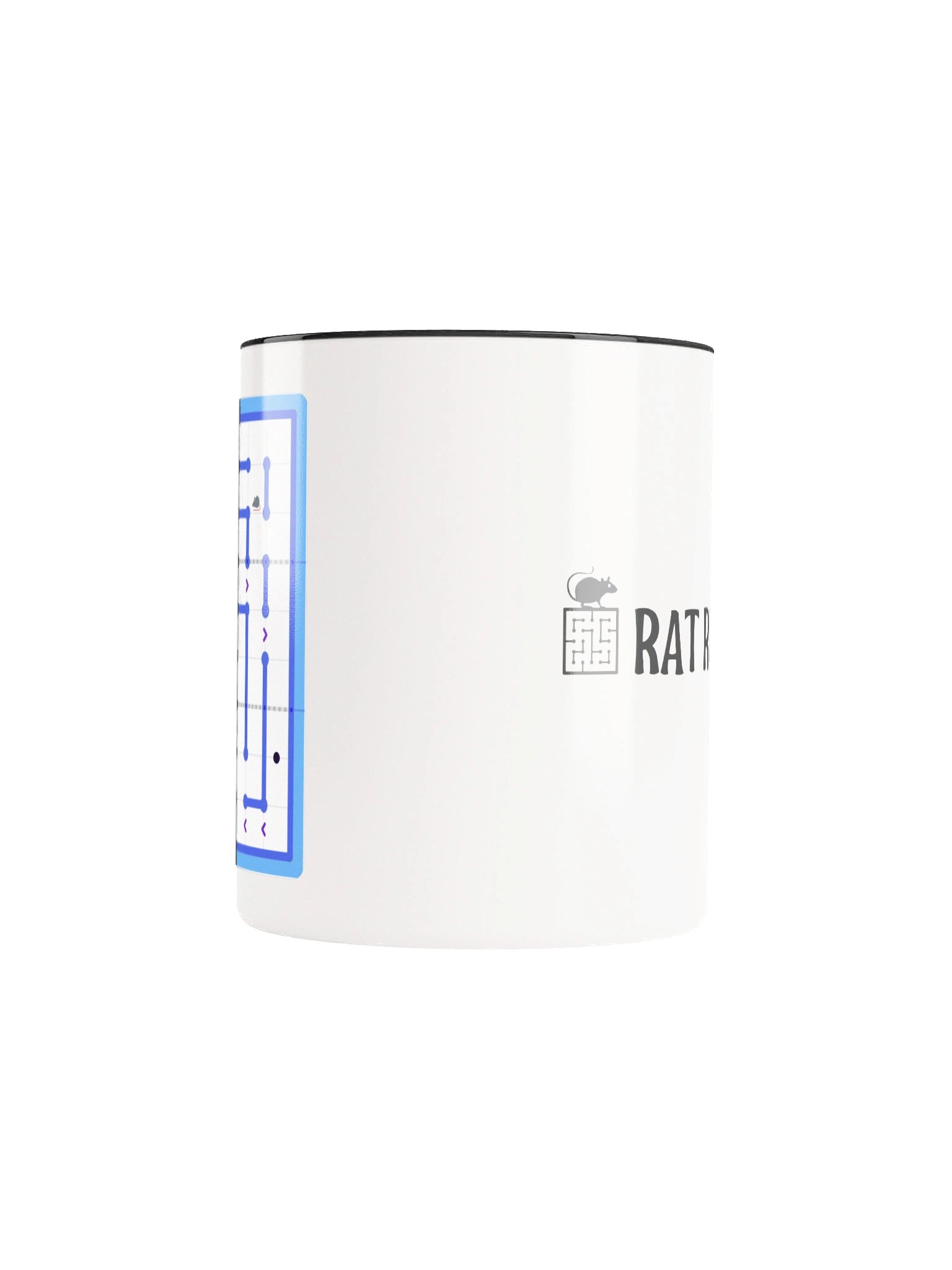 Rat Run Mug: Blue Maze product image (5)