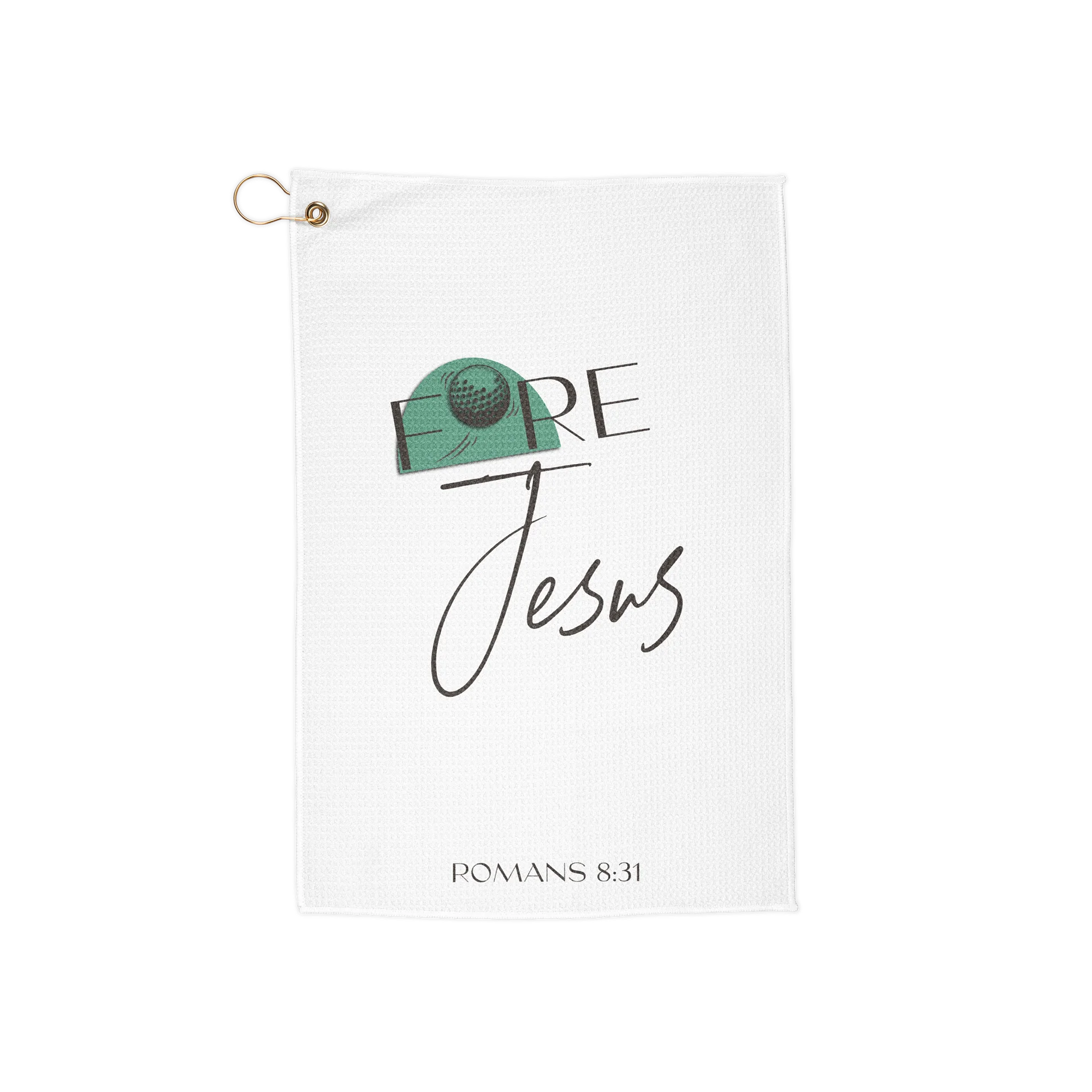 Fore Jesus Golf Towel product image (1)