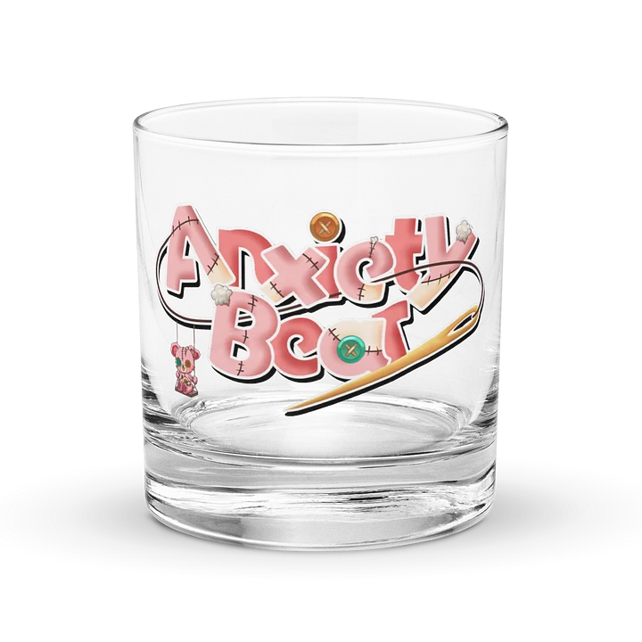 Anxiety Bear Spicy Drink Glass product image (1)