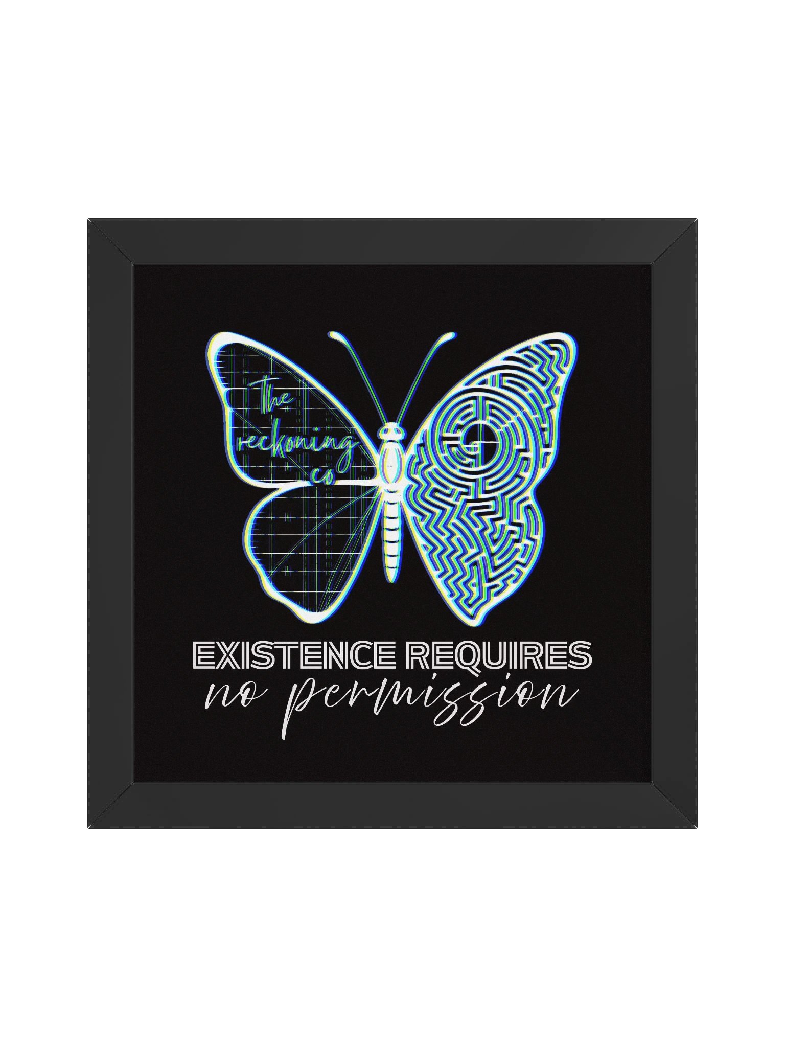 Team Humanity Framed Print product image (9)