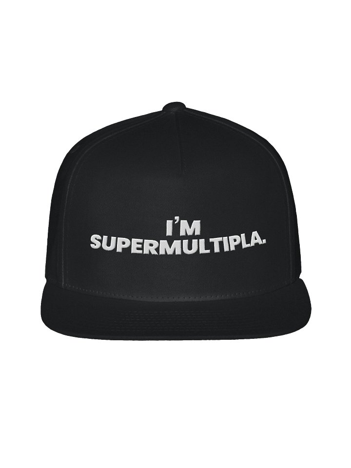 I’M SUPERMULTIPLA Yupoong Flat Snapback Cap product image (1)