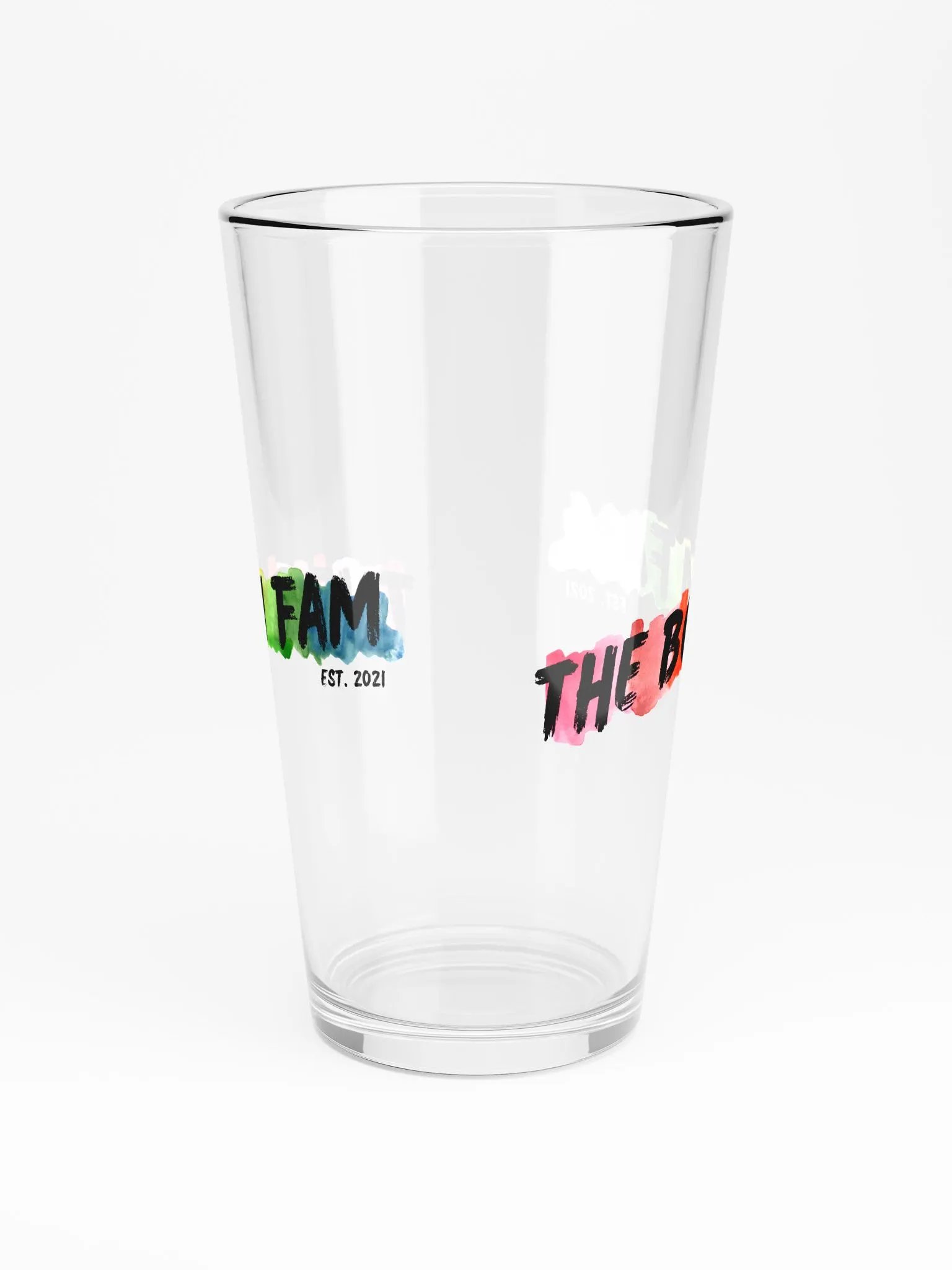 BOOM Fam Est 2021 Pint Glass product image (3)