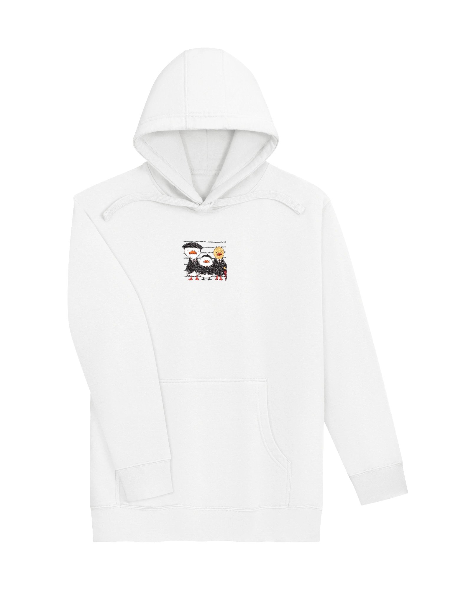 duck frenz - embroidered hoodie product image (3)