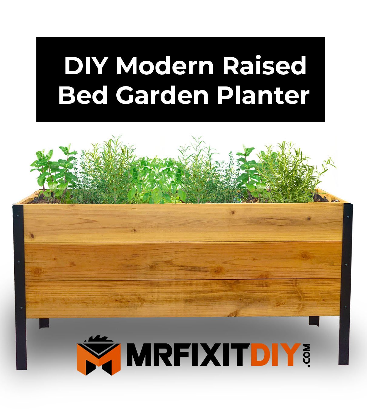 DIY Modern Raised Bed Garden Planter product image (1)