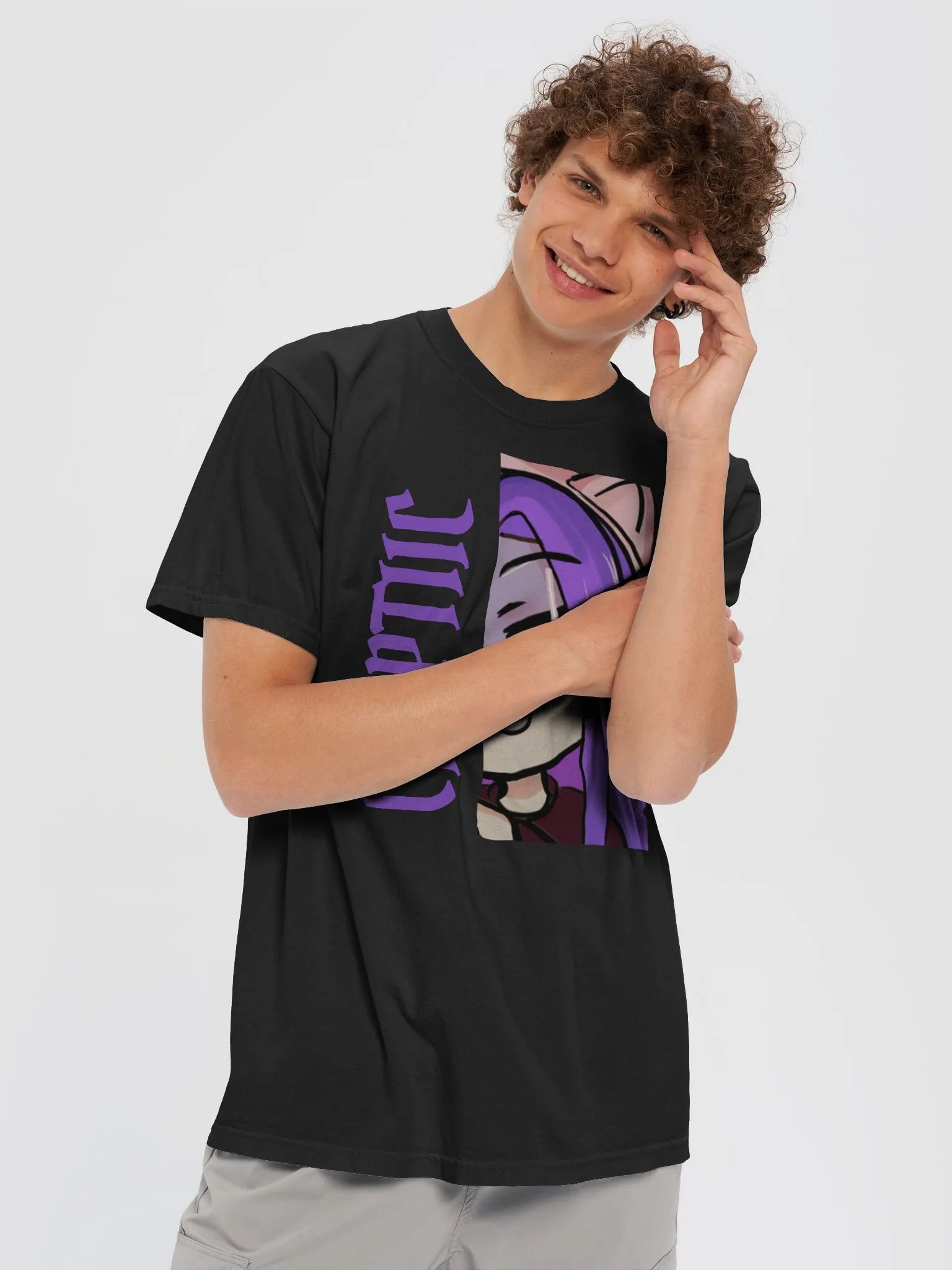 Cryptiic Emote Tee - Heavyweight product image (5)