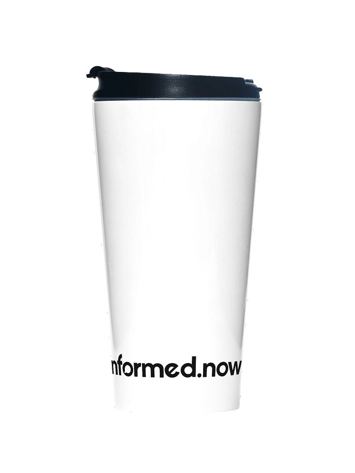 informed.now Stainless Steel Travel Mug (Black) product image (1)