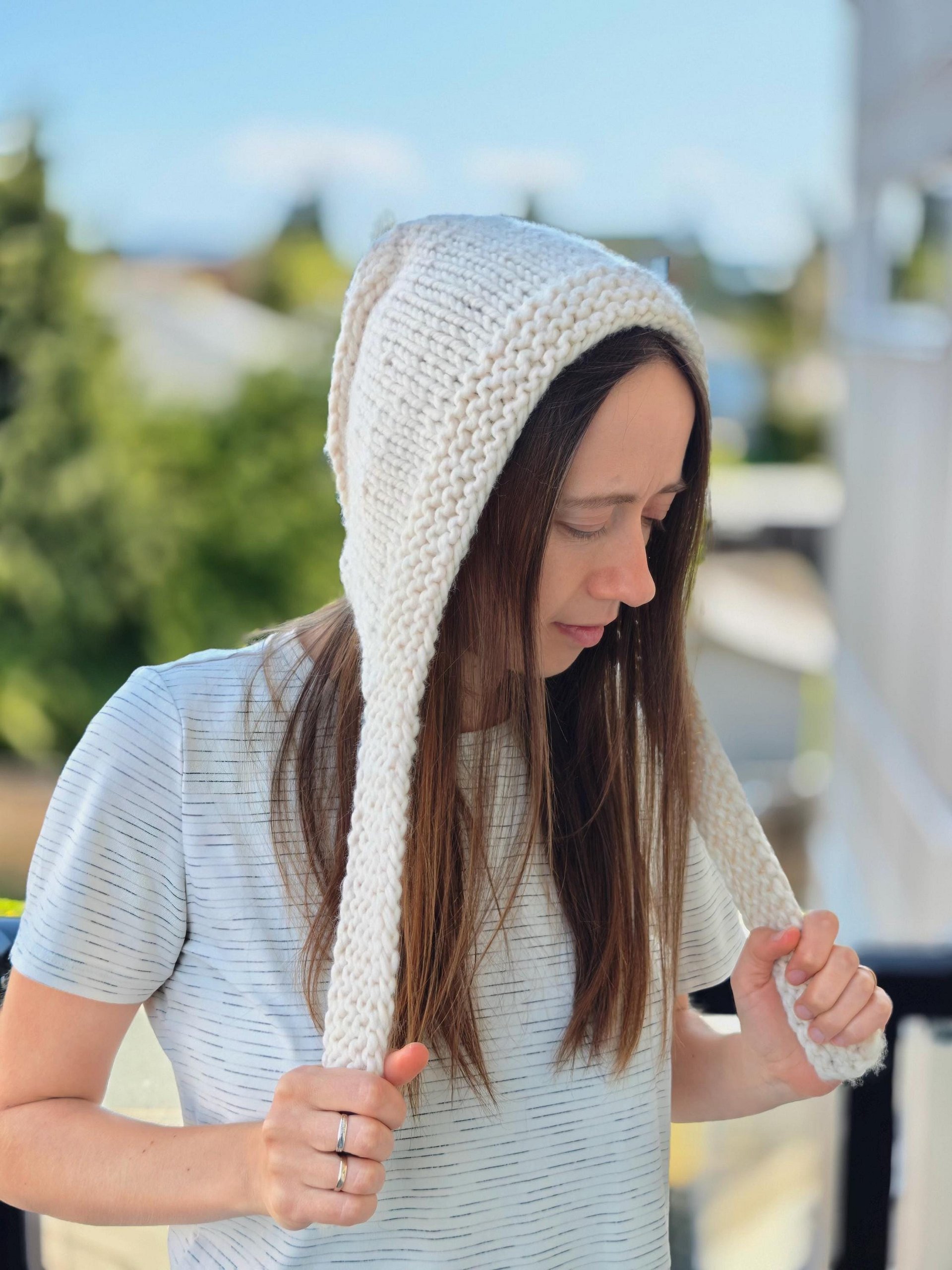 Super Bulky/Chunky Knit Bonnet Pattern product image (2)