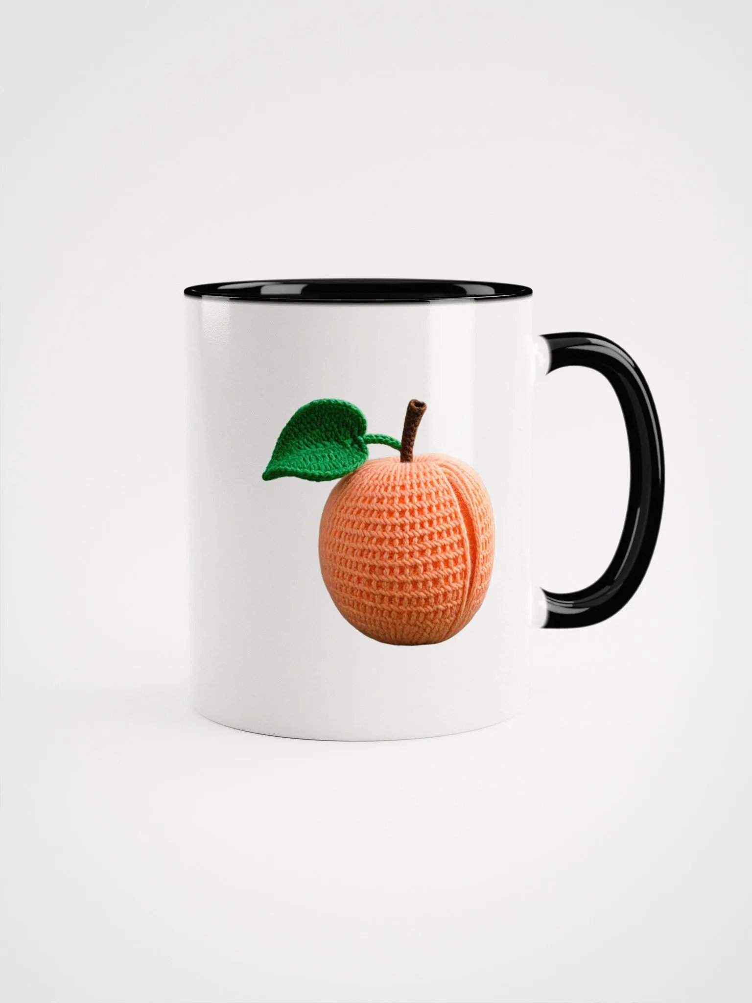 CozyAvocado Ceramic Peach Mug #1 BAD product image (1)