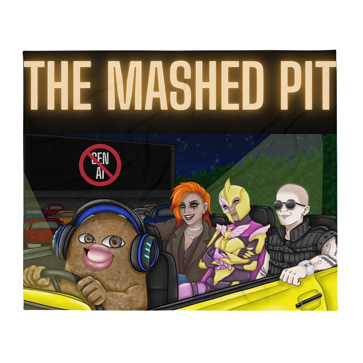 Redundant At The Drive-Ins Blanket product image (1)