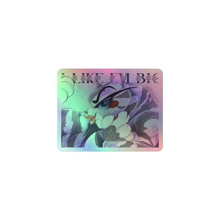 Holographic Sticker || Mewing Silverstream product image (1)