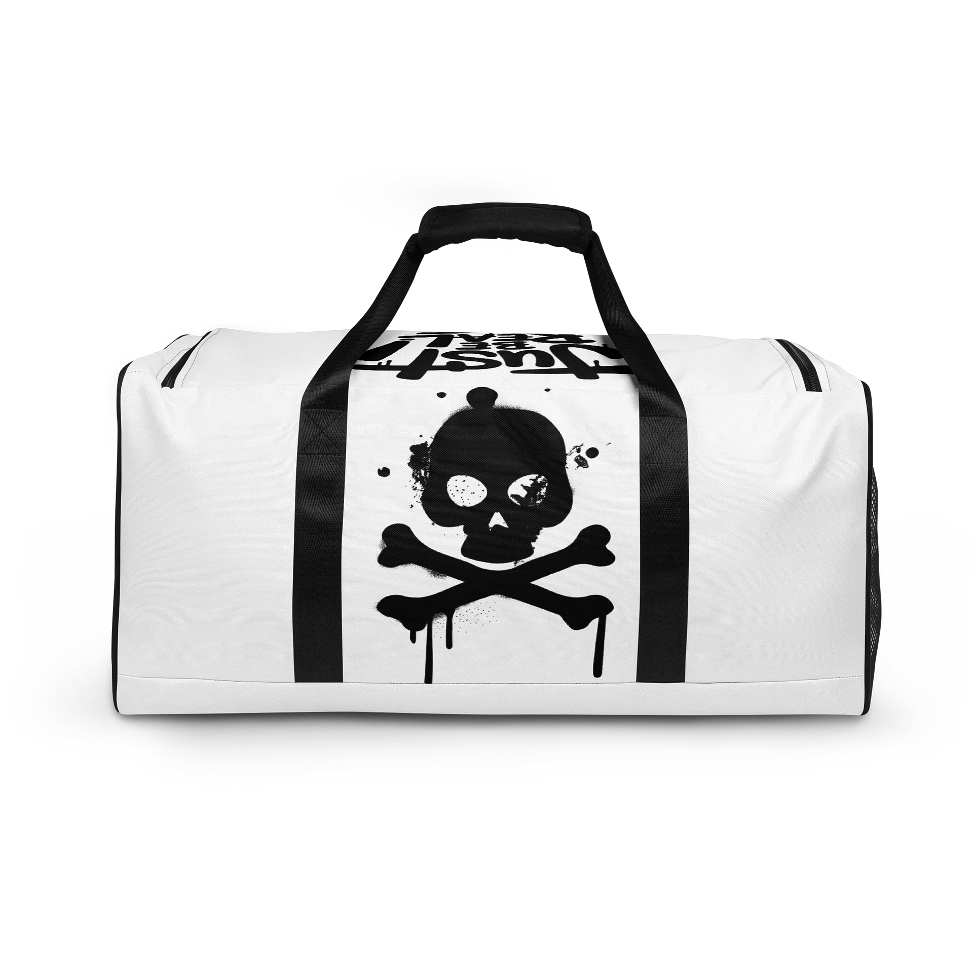 Drip Skull Duffle Bag – Gym Bag with Graffiti Skull Graphic product image (6)