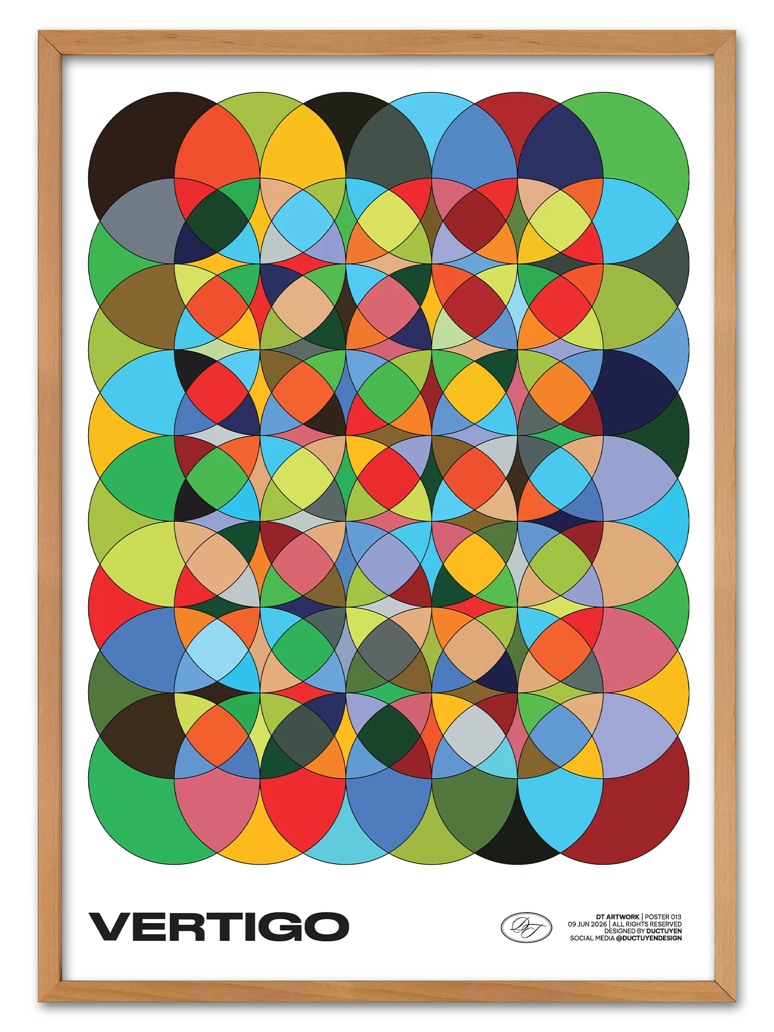 "VERTIGO" Framed Poster product image (1)