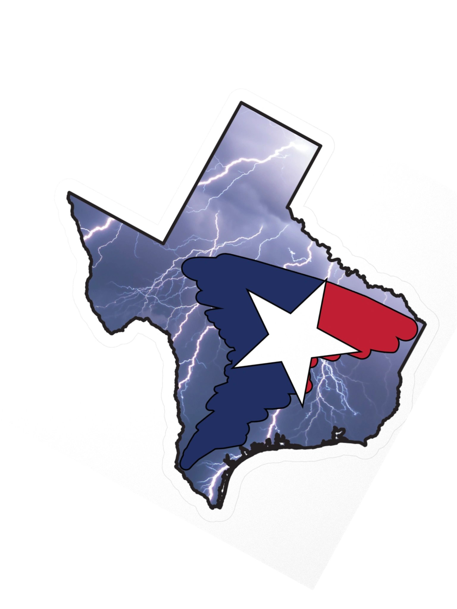 Texas Storm Chasers Icon Sticker product image (2)
