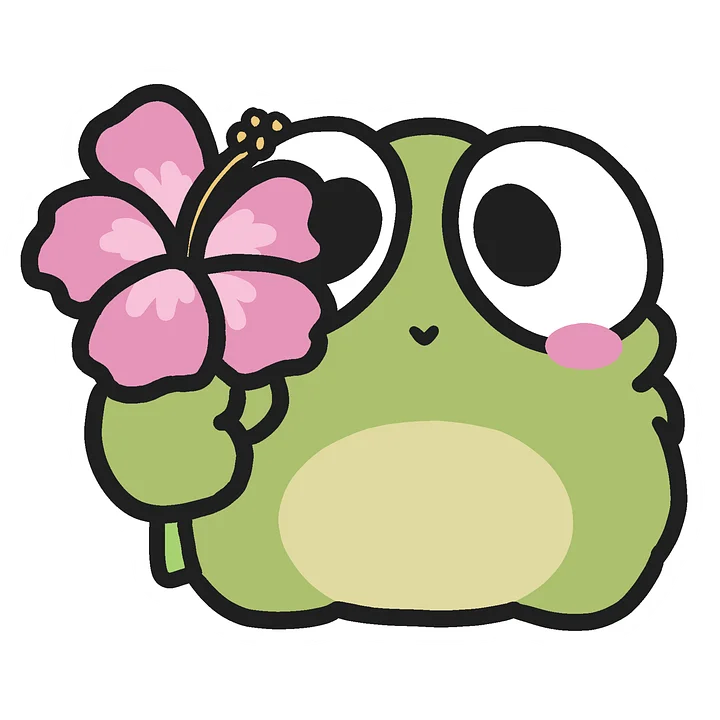Hibiscus For You Sticker product image (1)
