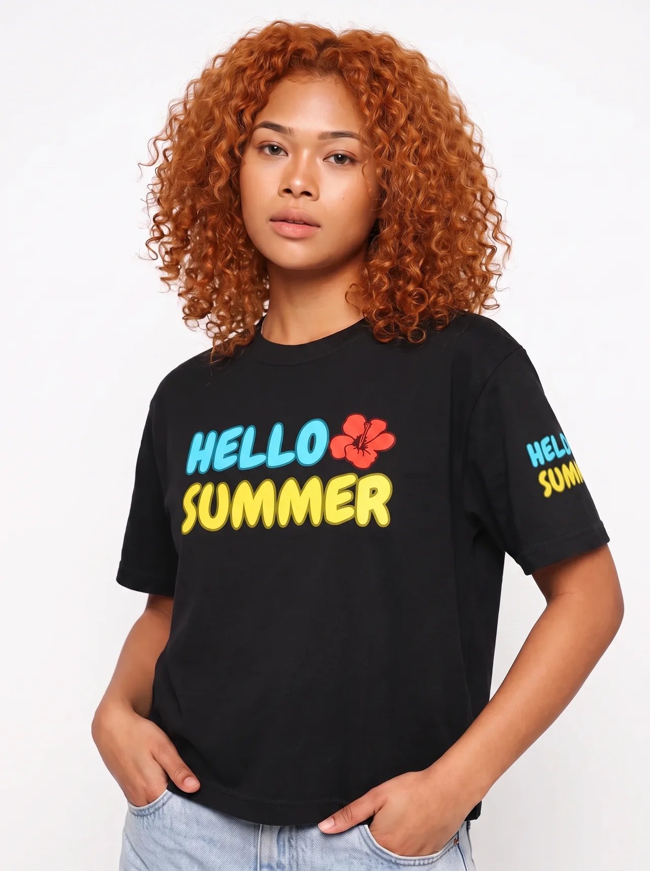 Hello Summer Box Tee product image (1)