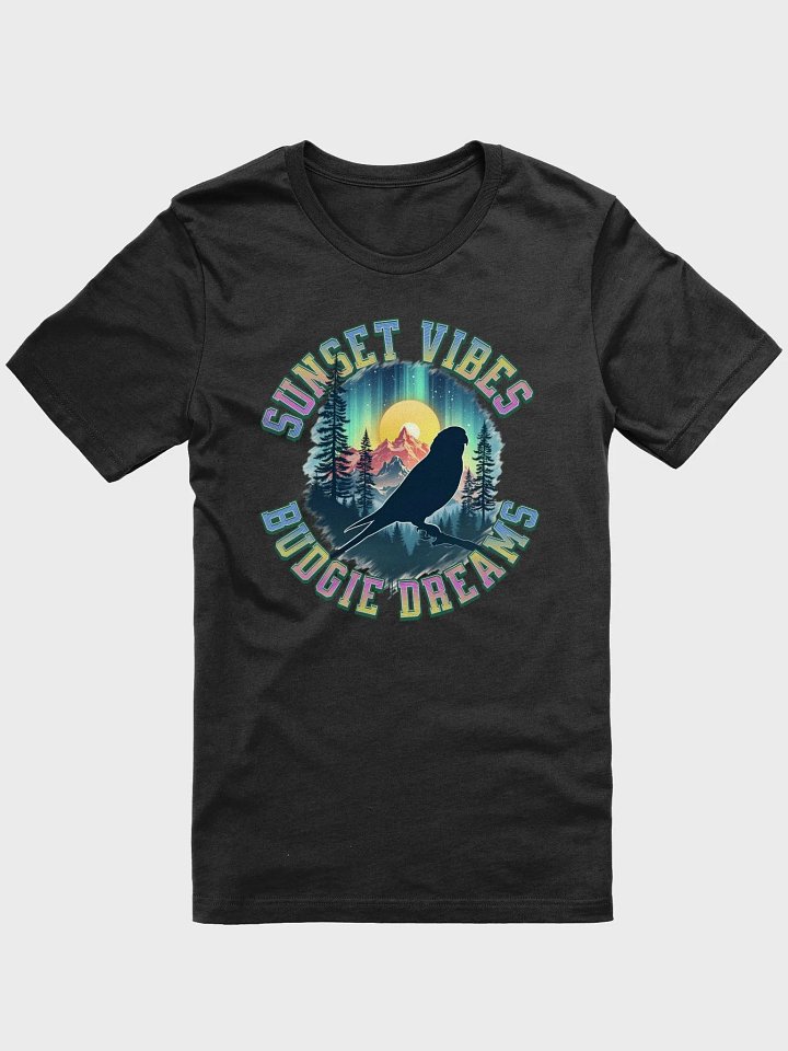 Sunset Vibes Budgie Dreams UltraSoft Unisex T-Shirt product image (1)