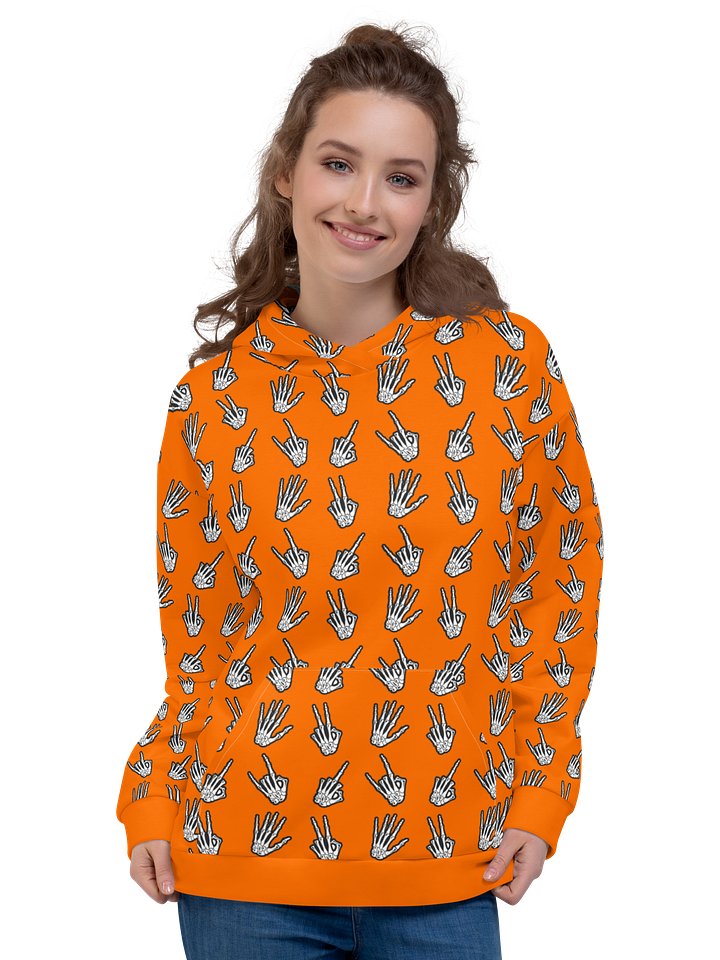 Bone Zone pattern classic hoodie product image (1)