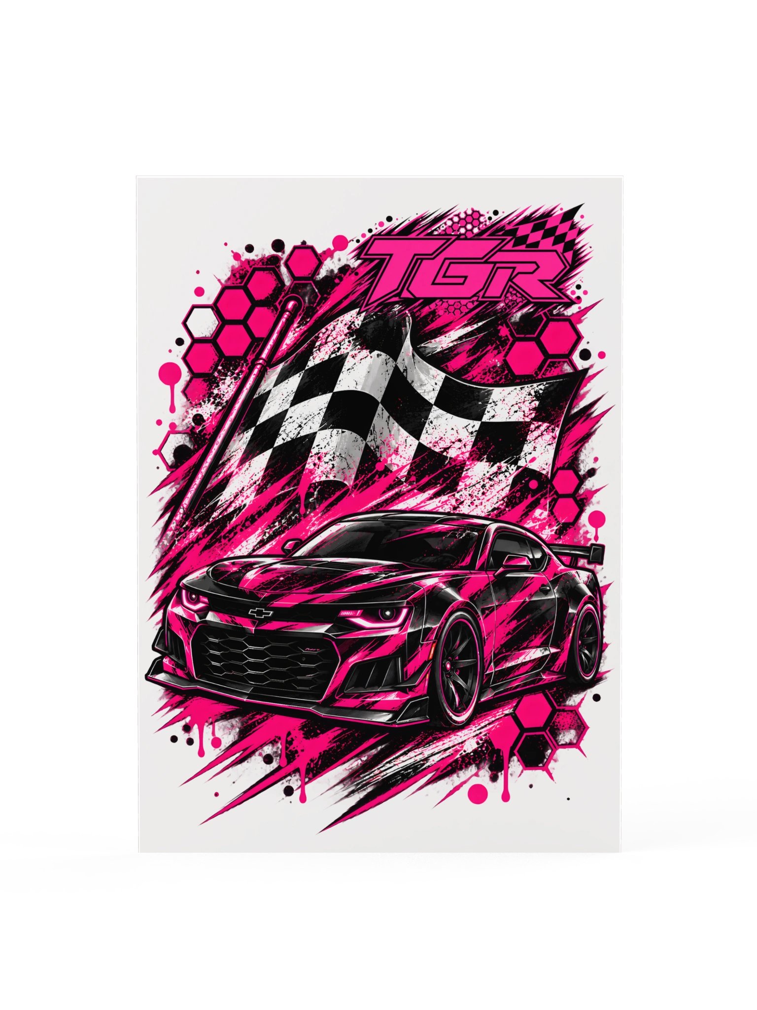 TGR Pink Thunder Racing Print – 5" × 7" product image (1)