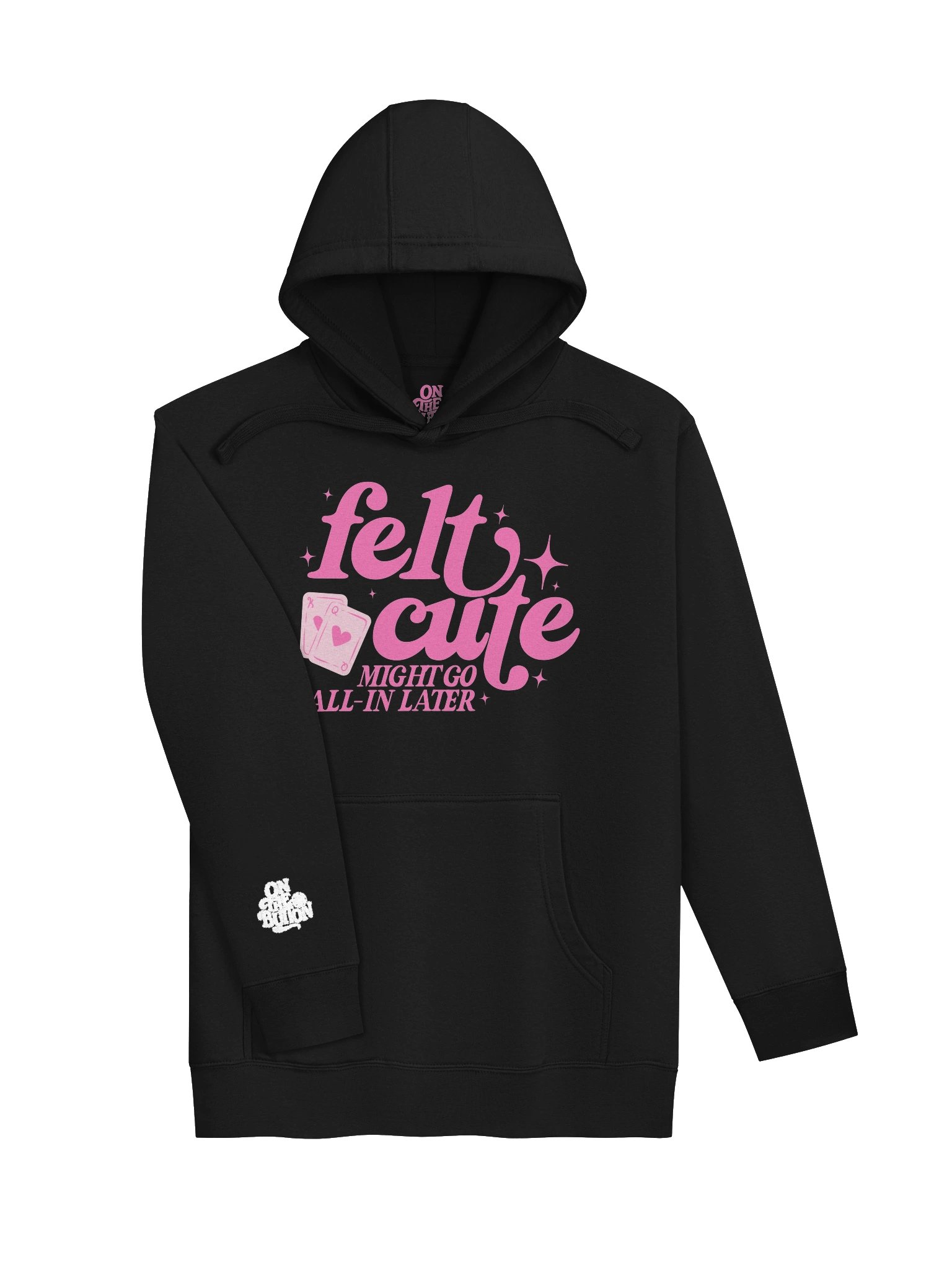 Felt Cute Hoodie product image (3)