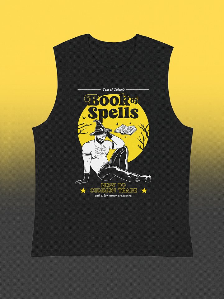 Book of Spells Muscle Tank product image (1)