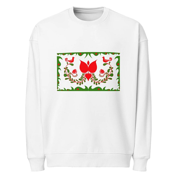 Traditional Hungarian Folk Art Tulip Sweatshirt product image (1)