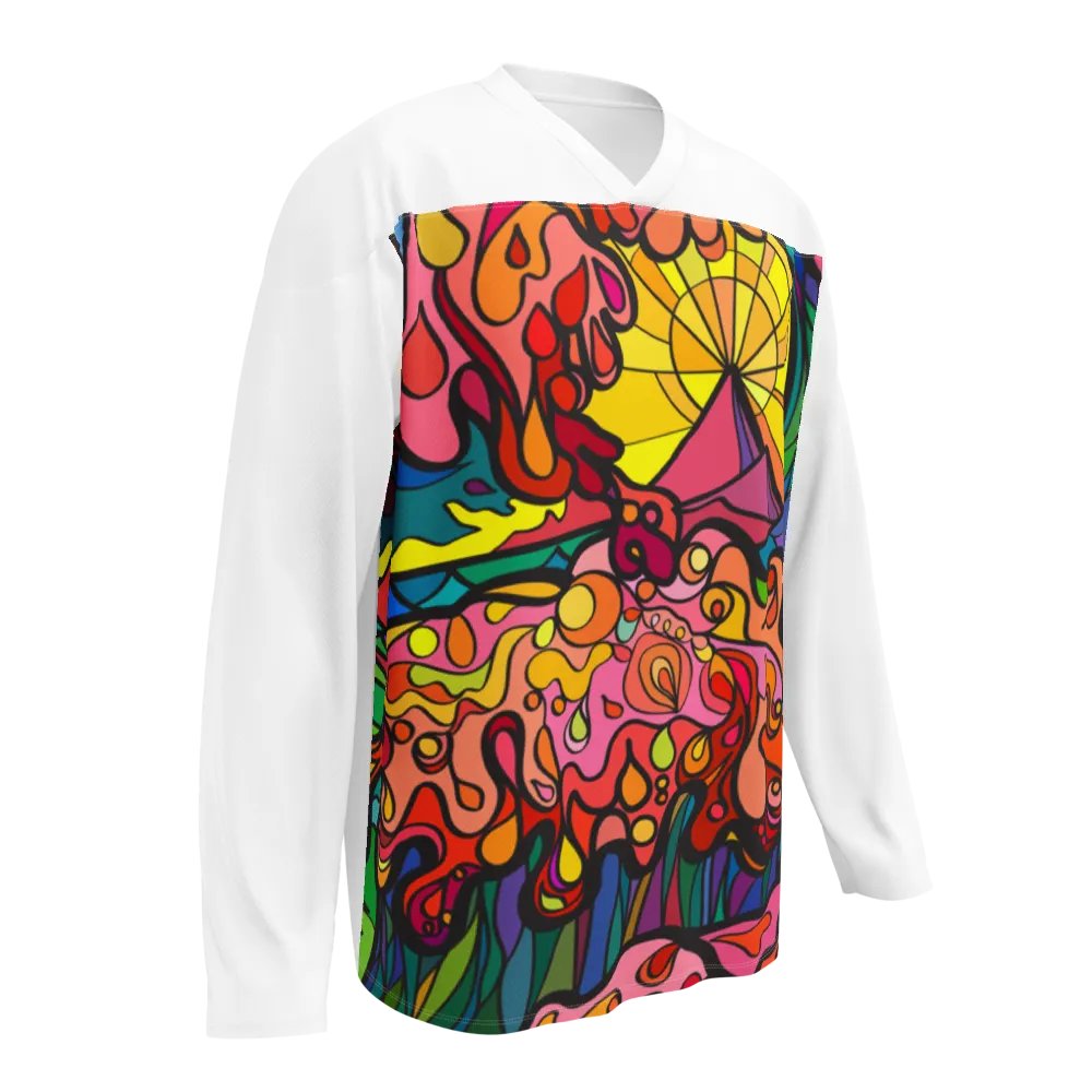 Vibrant Energy Hockey Fan Jersey - Ocean Wave product image (1)