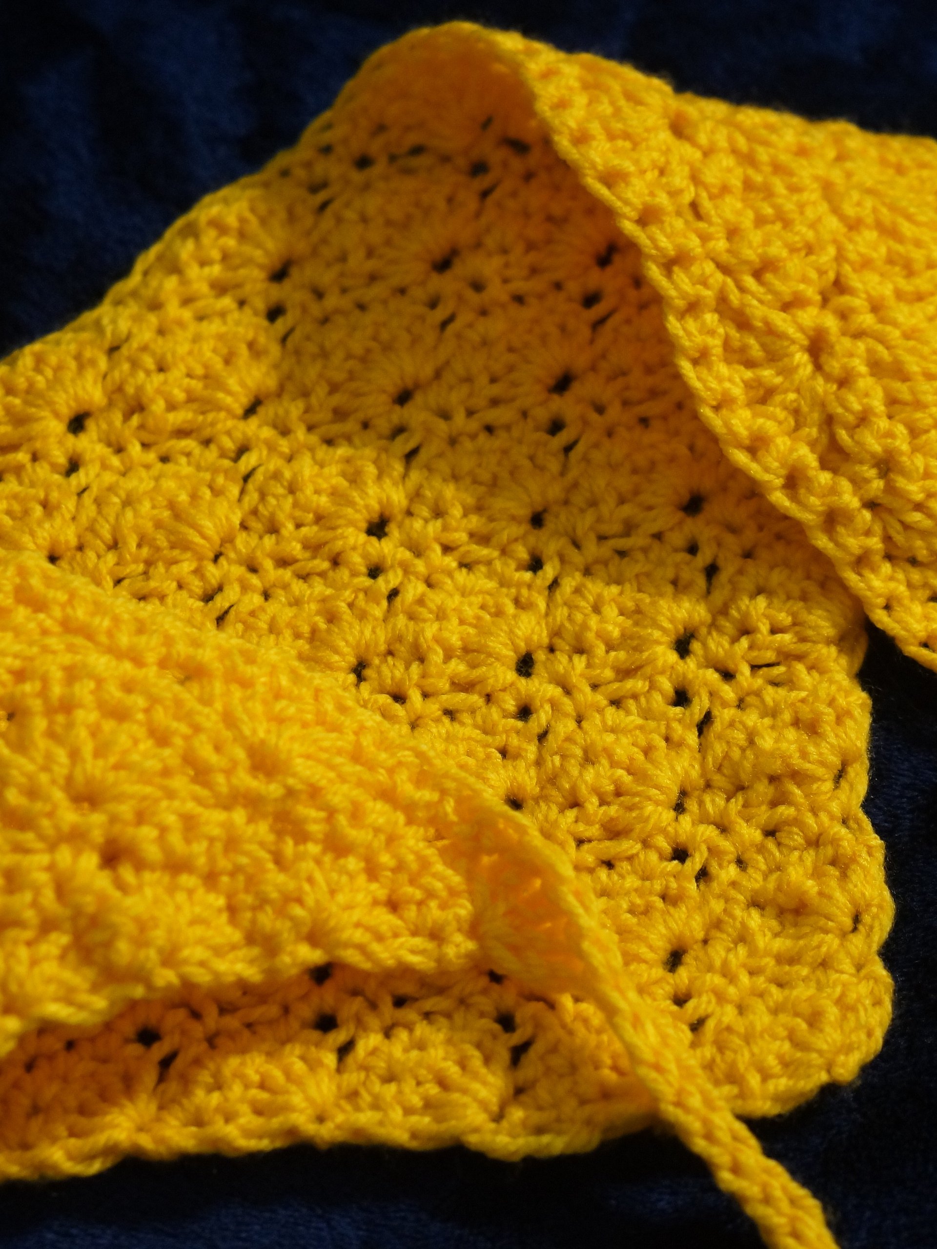 Shell stitch headband crochet pattern product image (2)