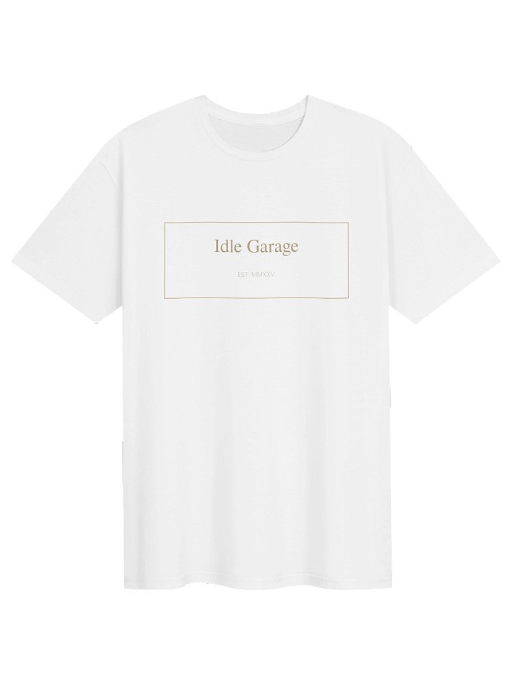 Idle Garage Persian Logo Tee product image (1)
