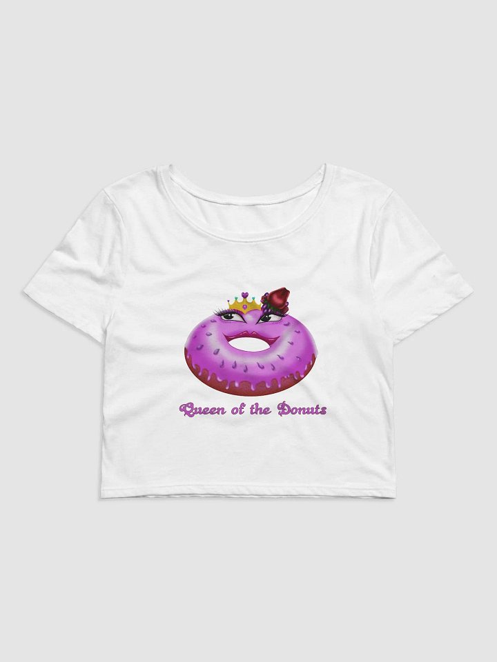 Queen of the Donuts Crop Top product image (23)
