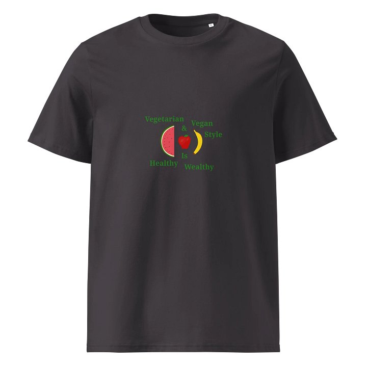 Healthy & Wealthy Vegetarian Vibes Tee product image (1)