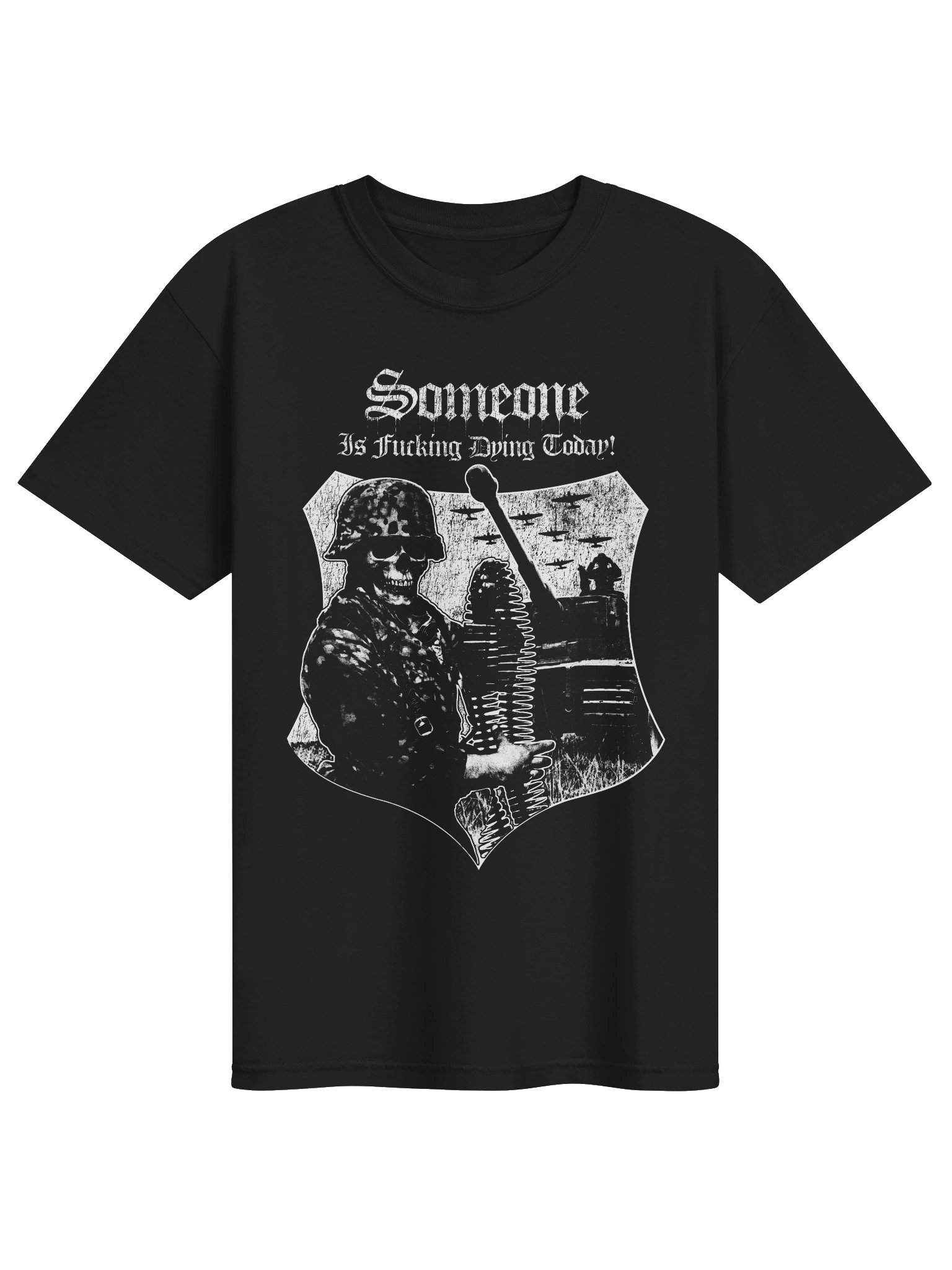 DYING TODAY TSHIRT BACKPRINT product image (1)