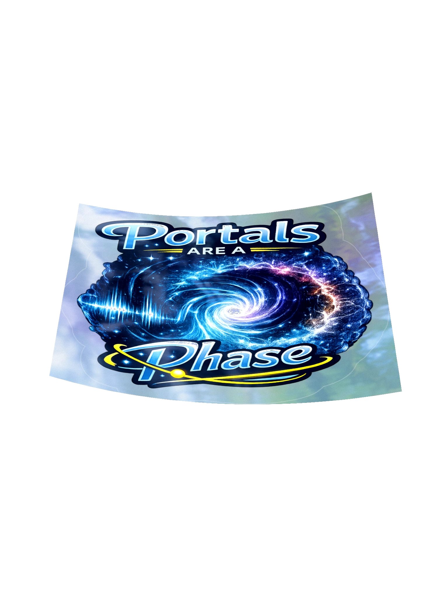 Portals Are a Phase Holographic Sticker product image (16)