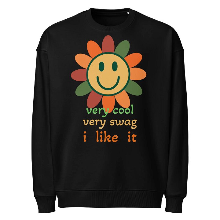 Stanley/Stella Unisex Organic Oversized Sweatshirt: sun flower product image (1)