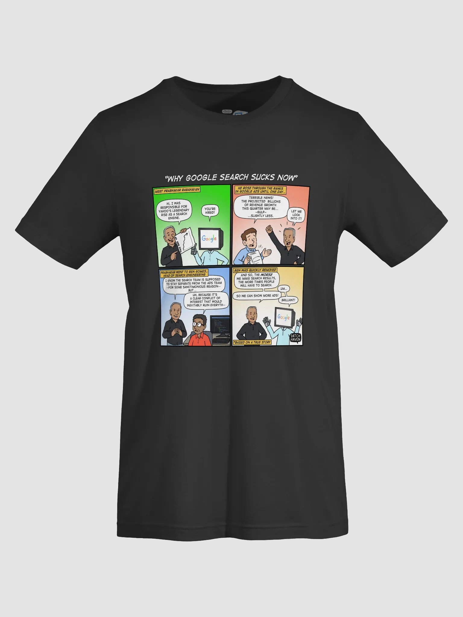 "Why Google search sucks now" soft t-shirt product image (7)